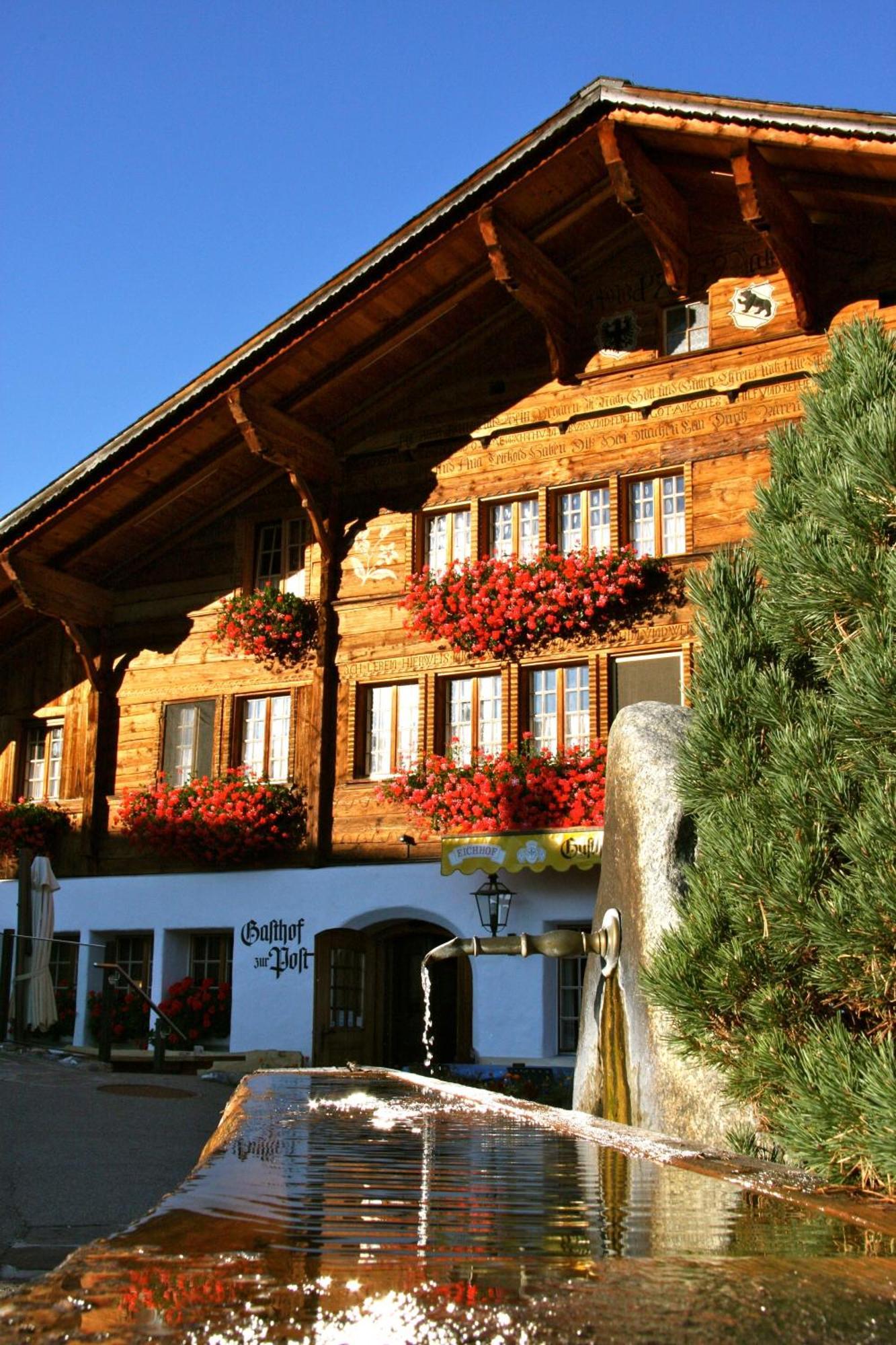 Hotel Gasthof zur Post Hasliberg Exterior foto