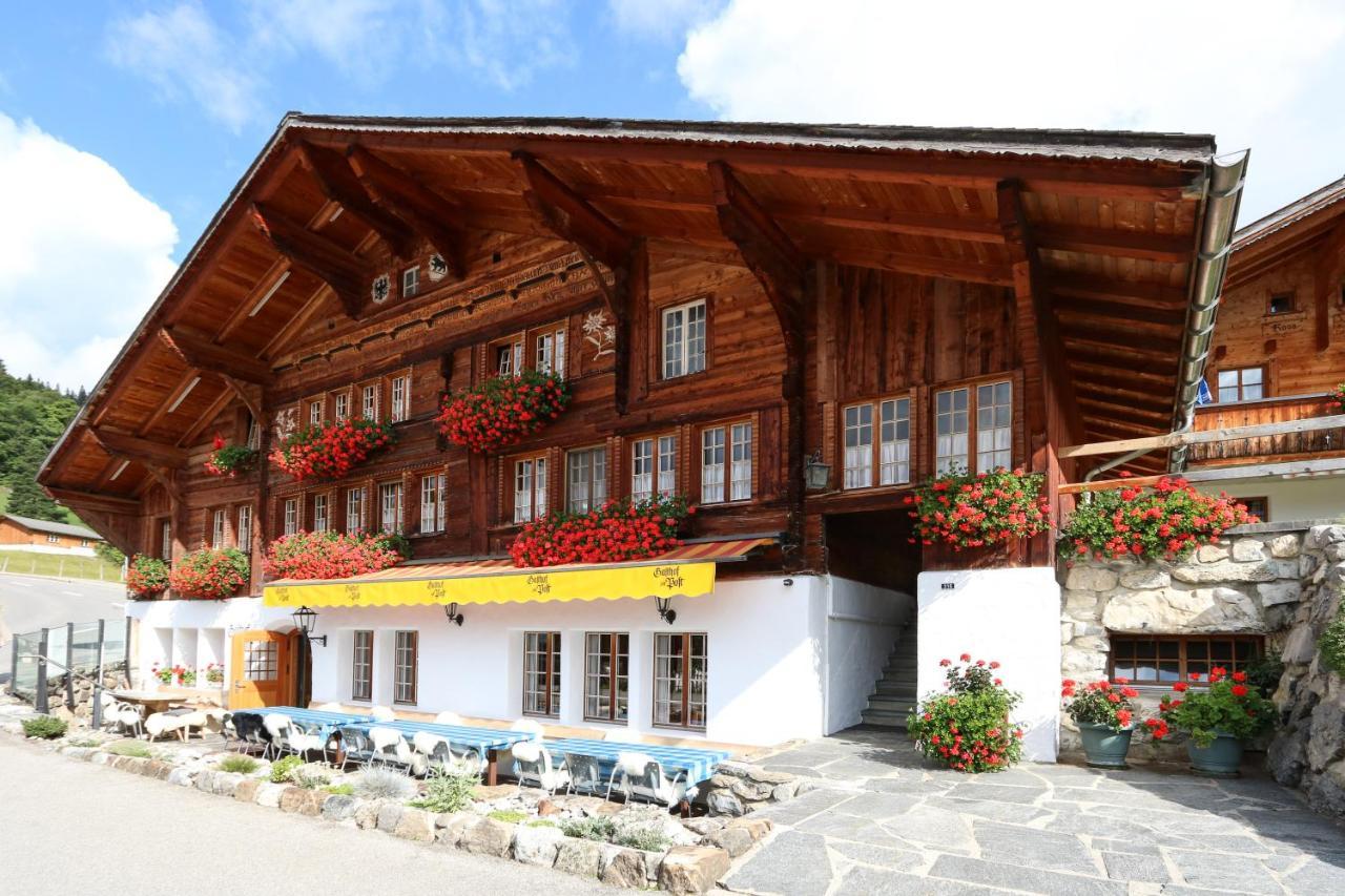 Hotel Gasthof zur Post Hasliberg Exterior foto